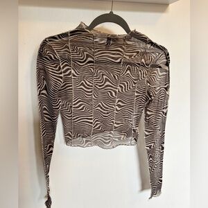 H&M Mesh Top